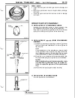 Предварительный просмотр 413 страницы Mitsubishi 3000GT 1991 Service Manual