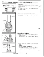 Предварительный просмотр 414 страницы Mitsubishi 3000GT 1991 Service Manual