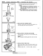 Предварительный просмотр 420 страницы Mitsubishi 3000GT 1991 Service Manual