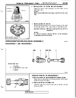 Предварительный просмотр 425 страницы Mitsubishi 3000GT 1991 Service Manual