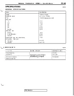 Предварительный просмотр 429 страницы Mitsubishi 3000GT 1991 Service Manual