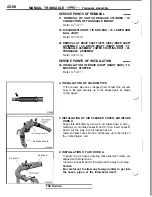 Предварительный просмотр 438 страницы Mitsubishi 3000GT 1991 Service Manual