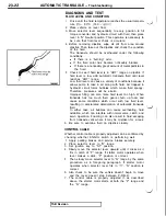 Предварительный просмотр 474 страницы Mitsubishi 3000GT 1991 Service Manual