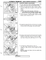 Предварительный просмотр 499 страницы Mitsubishi 3000GT 1991 Service Manual