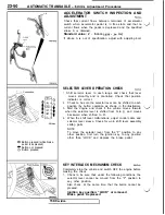 Предварительный просмотр 502 страницы Mitsubishi 3000GT 1991 Service Manual