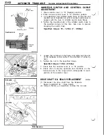 Предварительный просмотр 504 страницы Mitsubishi 3000GT 1991 Service Manual