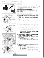 Предварительный просмотр 508 страницы Mitsubishi 3000GT 1991 Service Manual