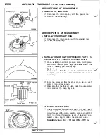 Предварительный просмотр 548 страницы Mitsubishi 3000GT 1991 Service Manual