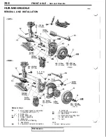 Предварительный просмотр 582 страницы Mitsubishi 3000GT 1991 Service Manual