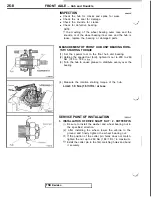 Предварительный просмотр 584 страницы Mitsubishi 3000GT 1991 Service Manual