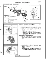 Предварительный просмотр 585 страницы Mitsubishi 3000GT 1991 Service Manual