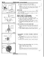 Предварительный просмотр 586 страницы Mitsubishi 3000GT 1991 Service Manual