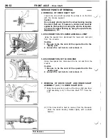 Предварительный просмотр 588 страницы Mitsubishi 3000GT 1991 Service Manual