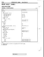 Preview for 602 page of Mitsubishi 3000GT 1991 Service Manual