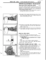 Preview for 609 page of Mitsubishi 3000GT 1991 Service Manual