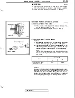 Предварительный просмотр 615 страницы Mitsubishi 3000GT 1991 Service Manual