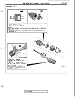 Предварительный просмотр 617 страницы Mitsubishi 3000GT 1991 Service Manual