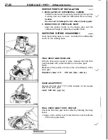 Предварительный просмотр 622 страницы Mitsubishi 3000GT 1991 Service Manual