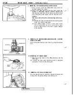 Предварительный просмотр 626 страницы Mitsubishi 3000GT 1991 Service Manual