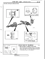 Предварительный просмотр 629 страницы Mitsubishi 3000GT 1991 Service Manual