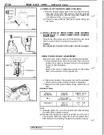 Предварительный просмотр 630 страницы Mitsubishi 3000GT 1991 Service Manual