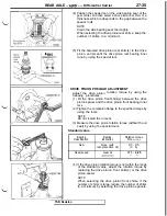 Предварительный просмотр 631 страницы Mitsubishi 3000GT 1991 Service Manual