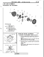 Предварительный просмотр 635 страницы Mitsubishi 3000GT 1991 Service Manual