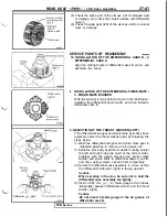 Предварительный просмотр 637 страницы Mitsubishi 3000GT 1991 Service Manual