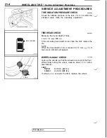 Предварительный просмотр 642 страницы Mitsubishi 3000GT 1991 Service Manual