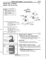 Предварительный просмотр 647 страницы Mitsubishi 3000GT 1991 Service Manual