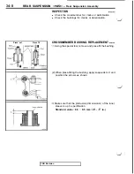 Предварительный просмотр 694 страницы Mitsubishi 3000GT 1991 Service Manual