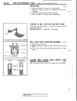 Предварительный просмотр 696 страницы Mitsubishi 3000GT 1991 Service Manual