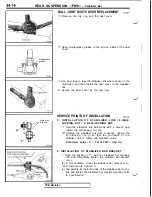 Предварительный просмотр 702 страницы Mitsubishi 3000GT 1991 Service Manual