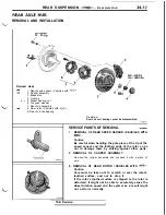 Предварительный просмотр 703 страницы Mitsubishi 3000GT 1991 Service Manual