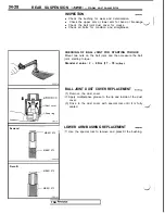 Предварительный просмотр 714 страницы Mitsubishi 3000GT 1991 Service Manual