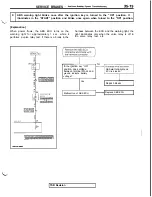 Предварительный просмотр 741 страницы Mitsubishi 3000GT 1991 Service Manual