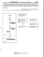 Предварительный просмотр 759 страницы Mitsubishi 3000GT 1991 Service Manual