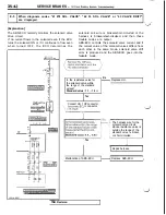 Предварительный просмотр 764 страницы Mitsubishi 3000GT 1991 Service Manual