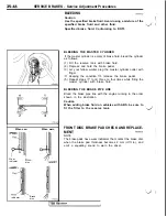 Предварительный просмотр 770 страницы Mitsubishi 3000GT 1991 Service Manual