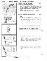 Предварительный просмотр 790 страницы Mitsubishi 3000GT 1991 Service Manual