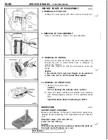 Предварительный просмотр 802 страницы Mitsubishi 3000GT 1991 Service Manual