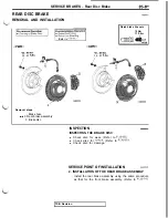 Предварительный просмотр 803 страницы Mitsubishi 3000GT 1991 Service Manual