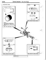 Предварительный просмотр 806 страницы Mitsubishi 3000GT 1991 Service Manual