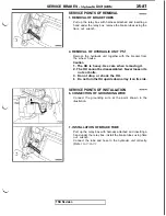 Предварительный просмотр 809 страницы Mitsubishi 3000GT 1991 Service Manual