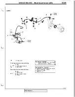 Предварительный просмотр 811 страницы Mitsubishi 3000GT 1991 Service Manual