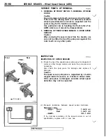 Предварительный просмотр 812 страницы Mitsubishi 3000GT 1991 Service Manual