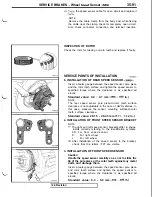 Предварительный просмотр 813 страницы Mitsubishi 3000GT 1991 Service Manual