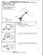 Предварительный просмотр 814 страницы Mitsubishi 3000GT 1991 Service Manual