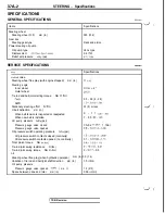 Предварительный просмотр 830 страницы Mitsubishi 3000GT 1991 Service Manual