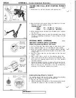 Предварительный просмотр 834 страницы Mitsubishi 3000GT 1991 Service Manual